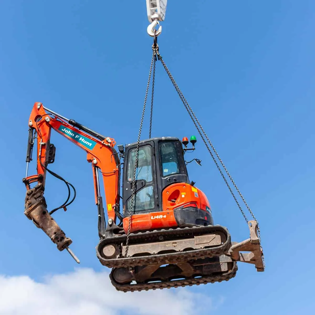 Lifting - JFH Lifting equipment in use